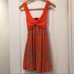 Orange Summer Dress